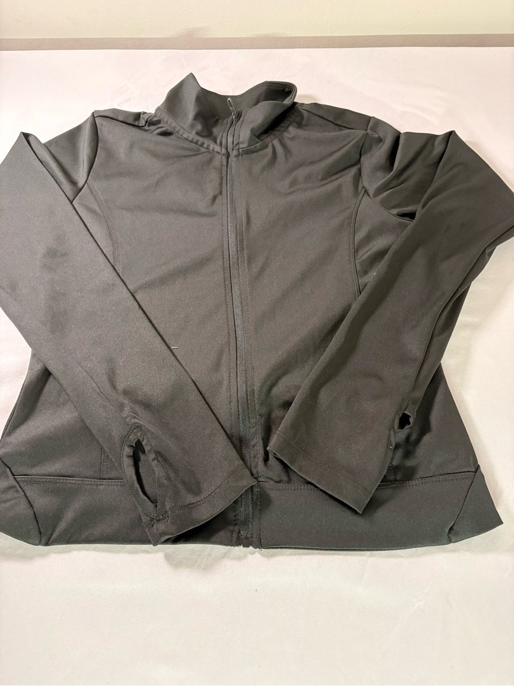 Hind Black Running Jacket with Yellow Trim